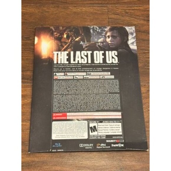The Last Of Us PS3 Game Disc Naughty Dog Sony PlayStation 3 Walking Dead - Picture 4 of 4